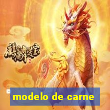 modelo de carne